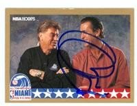 Pat Riley Autographed/Hand Signed Basketball Card (Los Angeles Lakers)