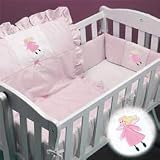 Little Fairy Pink Cradle Bedding - Size: 15x33