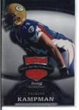 2008 Bowman Sterling #91 Aaron Kampman - Green Bay Packers (Piece of Authentic Jersey - Serial #d to 389) (Football Cards)