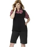 Style&co. Plus Size Button-Cuff Bermuda Shorts