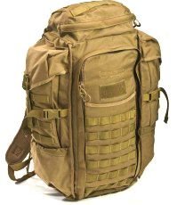 Eberlestock HalfTrack Military Pack w/Tunnel Pockets & D-Rings, Coyote Brown F3MC