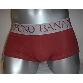 Bruno Banani Fairplay Men's Hipshort - Bordeaux Red