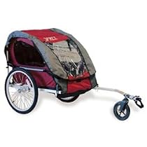Dreamer Design Spree Bicycle Trailer - Merlot/Gray