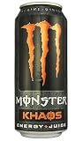 16 Pack - Monster Khaos Energy & Juice - 16oz.