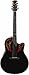 Ovation C2078 LX Custom Elite Contour Acoustic-Electric Guitar w/ Case - Black