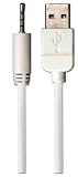 Accell L098B-005J iPod USB-A Cable (5 Feet, 1.52 meters)  White