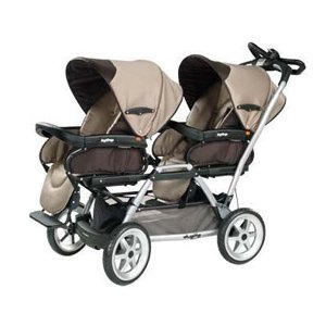 Peg Perego Duette SW Stroller- 2009 Moka *New*
