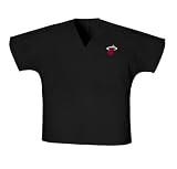 NBA Basketball Team Medical Scrub Tops for Men or Women by Cherokee Uniforms