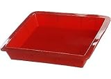 SiliconeZone Square Cake Pan - Red