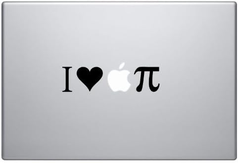 Love Pi Math Macbook Decal