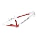 Redline 2012 Flight R6 Junior Frame - White/Red