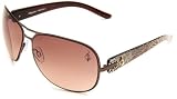Baby Phat B2075SBWN0065 Oval Sunglasses