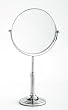 Adjustable Height Vanity 5X to 1X Mirror in Chrome