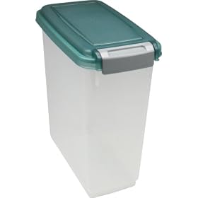 Iris MP-3-GRN Airtight Pet Food Container, Green, 12 Quarts