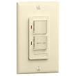 Leviton In-Wall Transmitter 2-Button Keypad (On/Off plus Dim/Bright), Almond