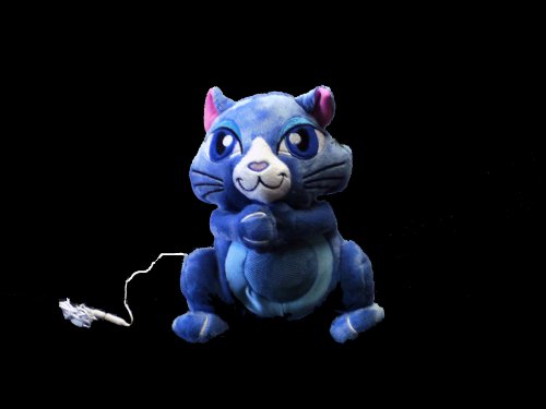 Ipod Speaker Pillow Blue Kitty Design
