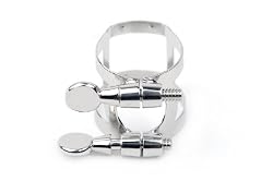Rico Ligature, Tenor Sax for Hard Rubber Mouthpieces, Nickel Plated