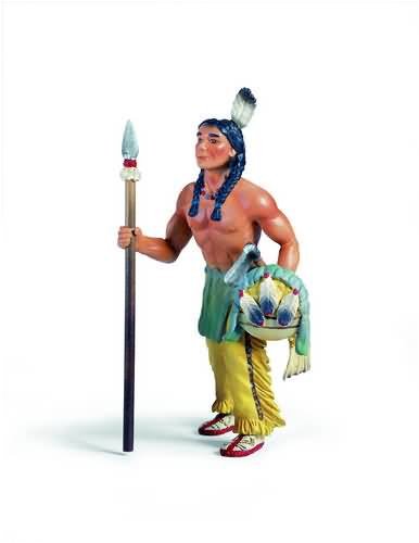 Childrens Toyshop  Toys : Schleich - Sioux Scout