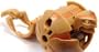 Bakugan B2 Bigger Brawlers LOOSE Single Figure Sub Terra (Brown) Rattleoid 600 G