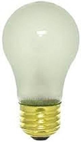 (10pack) A15 APPLIANCE 60-WATT 130V E26 MED. BASE 60W FAN LIGHT BULB FROSTED