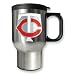 Minnesota Twins 16oz Stainless Steel Travel Mug