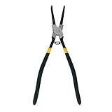 【ノーブランド 品】スチール製　サークリッププライヤー　13インチサークリッププライヤー　内部曲がったストレートピンチャーズ　手芸 工芸 DIY 先細 内部曲がったストレート 工具　13 inch