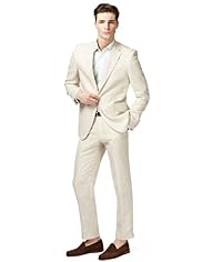 Savile Row Inspired Pure Linen 2 Button Jacket