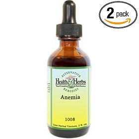 Alternative Health and Herbs Remedies Anemia 2 Ounces (Pack of 2) by ALTERNATIVE Health & Herbs REMEDIES