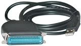 USB Type A Male / Centronics 36 (CN36) Male (USB to Printer), 6 ft