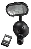 Wireless Security Lighting Camera, 300W Motion Activated 4 in 1 Video Recorder - Still Photo - Flood Lamp - PIR Sensor