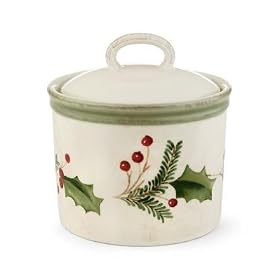 Lenox Holiday Gatherings Sugar Bowl by Lenox