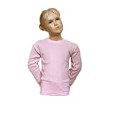 Girls Thermal Underwear Long Sleeve Vest