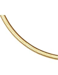 Solid Omega Chain Extension 14K Gold White Ch483