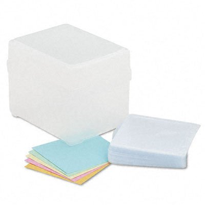 Innovera CD/DVD Storage Box, Holds 100 Disks