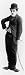 Charlie Chaplin - The Tramp - Door Poster - 53cm x 158cm