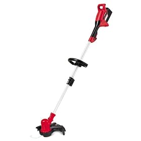 Troy-Bilt TB57 12-Inch 20-Volt Lithium-Ion Cordless Electric Straight Shaft String Trimmer