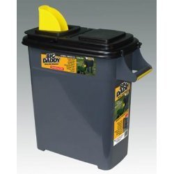 Childrens Toyshop  Outdoor Living : Big Daddy Heavy Duty Dispenser (Grey Container with Black and Yellow Spout) (20"H x 10"W x 19"D)