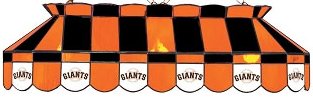 San Francisco Giants Pool Table Light