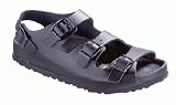 Birkenstock sandals Oslo from Leather in Black with a regular insole