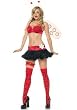 6PC Ladybug Sexy Holiday Party Costume