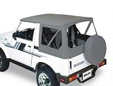 Bestop 5136109 Hood and Roof - Replace-a-top Suzuki Samurai all years Charcoal