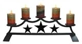 Star Fireplace Pillar Holder