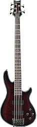 Schecter Hellraiser-5 5-String Electric Bass (Black Cherry)
