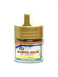 Gundam Mr. Metal Color 219 - Brass Paint 10ml. Bottle Hobby