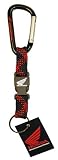 EK Ekcessories 10876C-B3-AM Honda Keybiner II Black/Red Key Retainer
