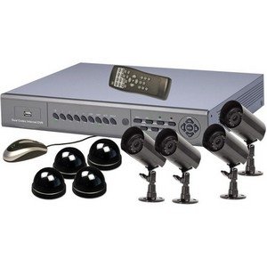 Security Labs 4-Channel Observation System DVR with 250GB HDD