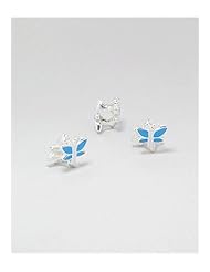 Dragonfly Colored Enamel Bead In 92.5 Sterling Silver