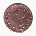 1848-A France Centime Coin KM#754