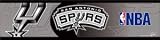 NBA Basketball San Antonio Spurs Bumper Sticker (2-Pack)