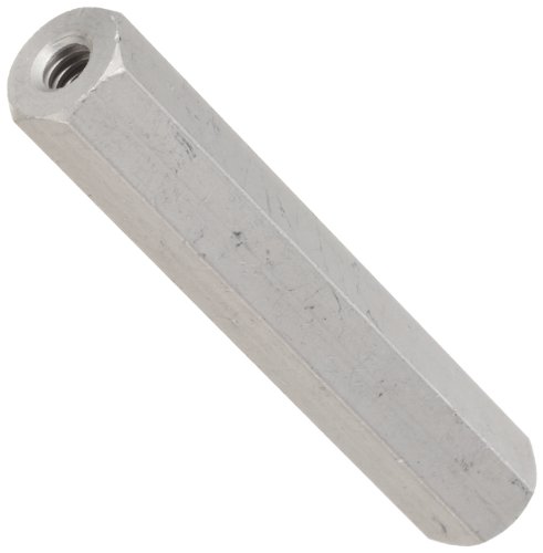 HSTA-25-96 Anodized Aluminum Hex Standoff, 1/4-20 Internal Thread x 6 L x 1/2 Hex